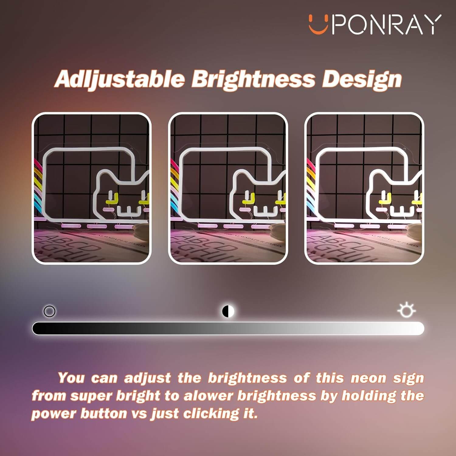 UponRay Shield Neon Sign